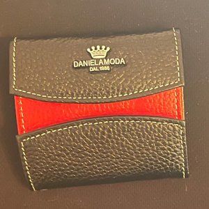 Daniela Moda DAL 1986 genuine leather wallet NEW